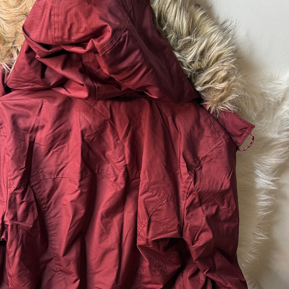 Hollister Burgundy All-Weather Jacket - Picture 6 of 6